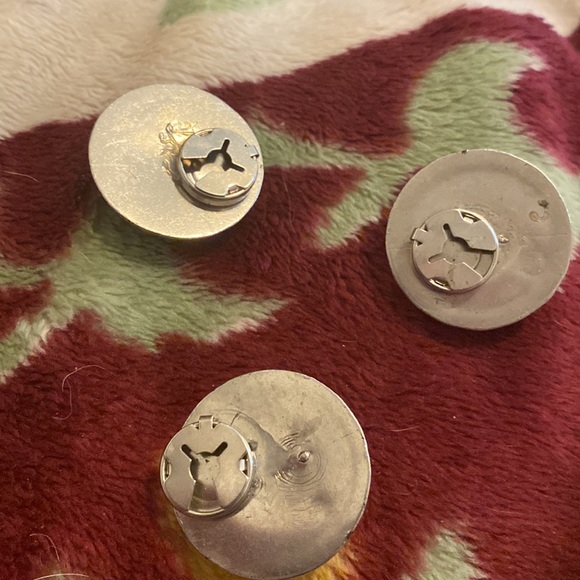 Vintage button covers (CT) - Picture 3 of 5